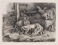 KG 01689
          <br/>
          Kalveren in een stal
          <br/>
          <em>Klein, Johann Adam (1792-1875)</em>